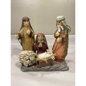Eddie Walker four-piece nativity set Broken Tree